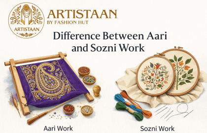 Difference Between Aari and Sozni Work